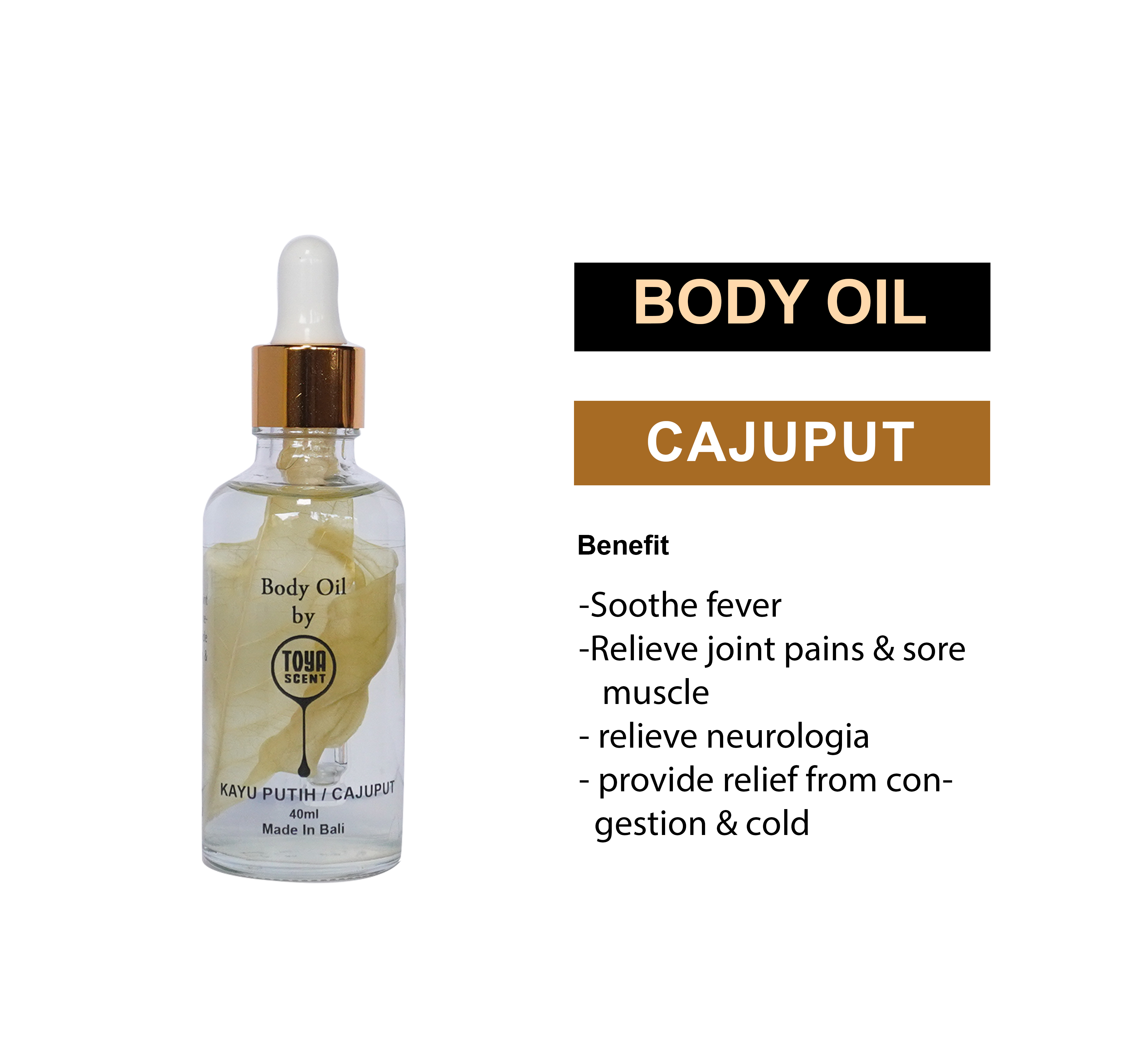Kayu Putih / Cajaput - Toya Salt