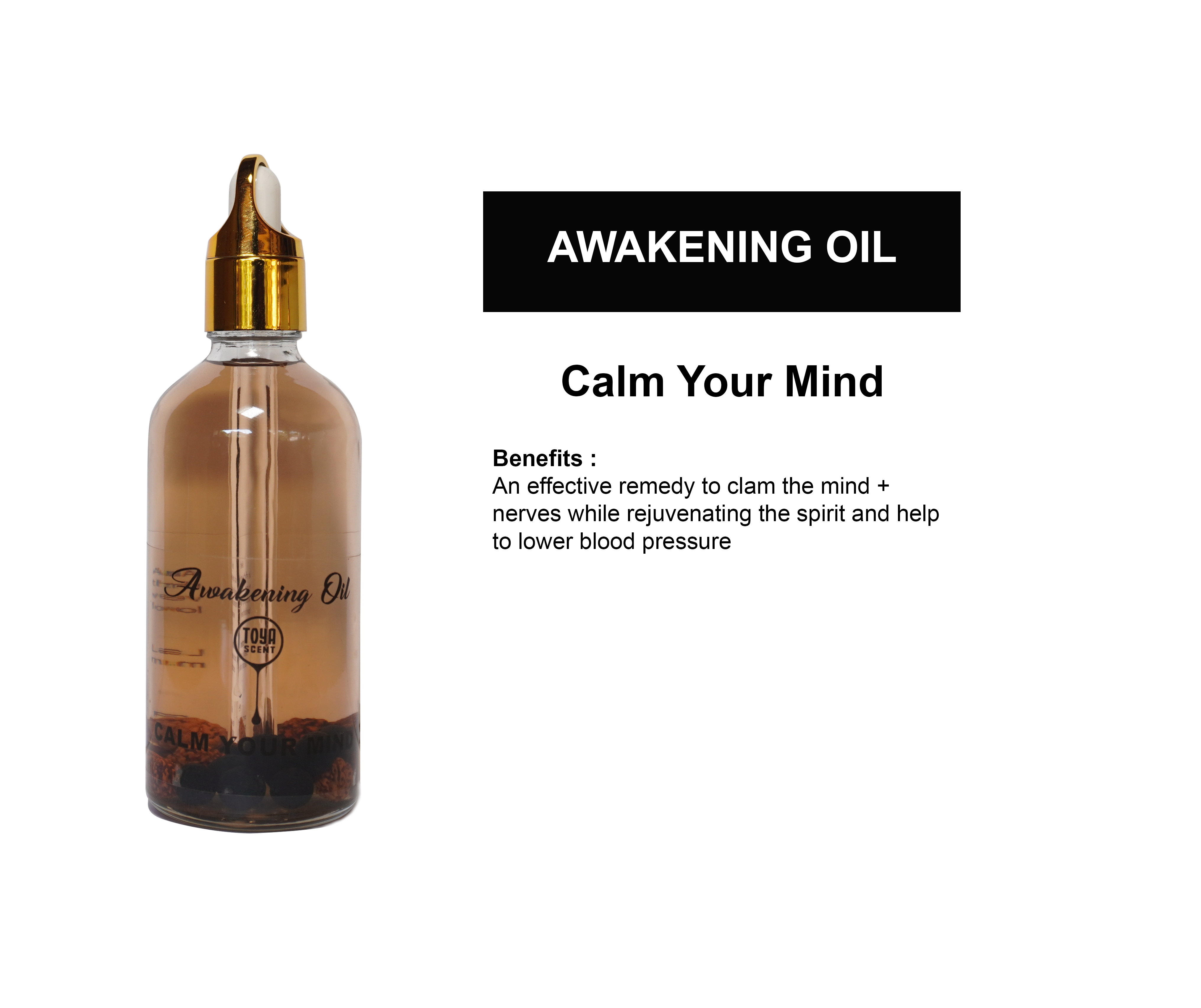 Calm Your Mind - Awakening Oil - Toya Salt