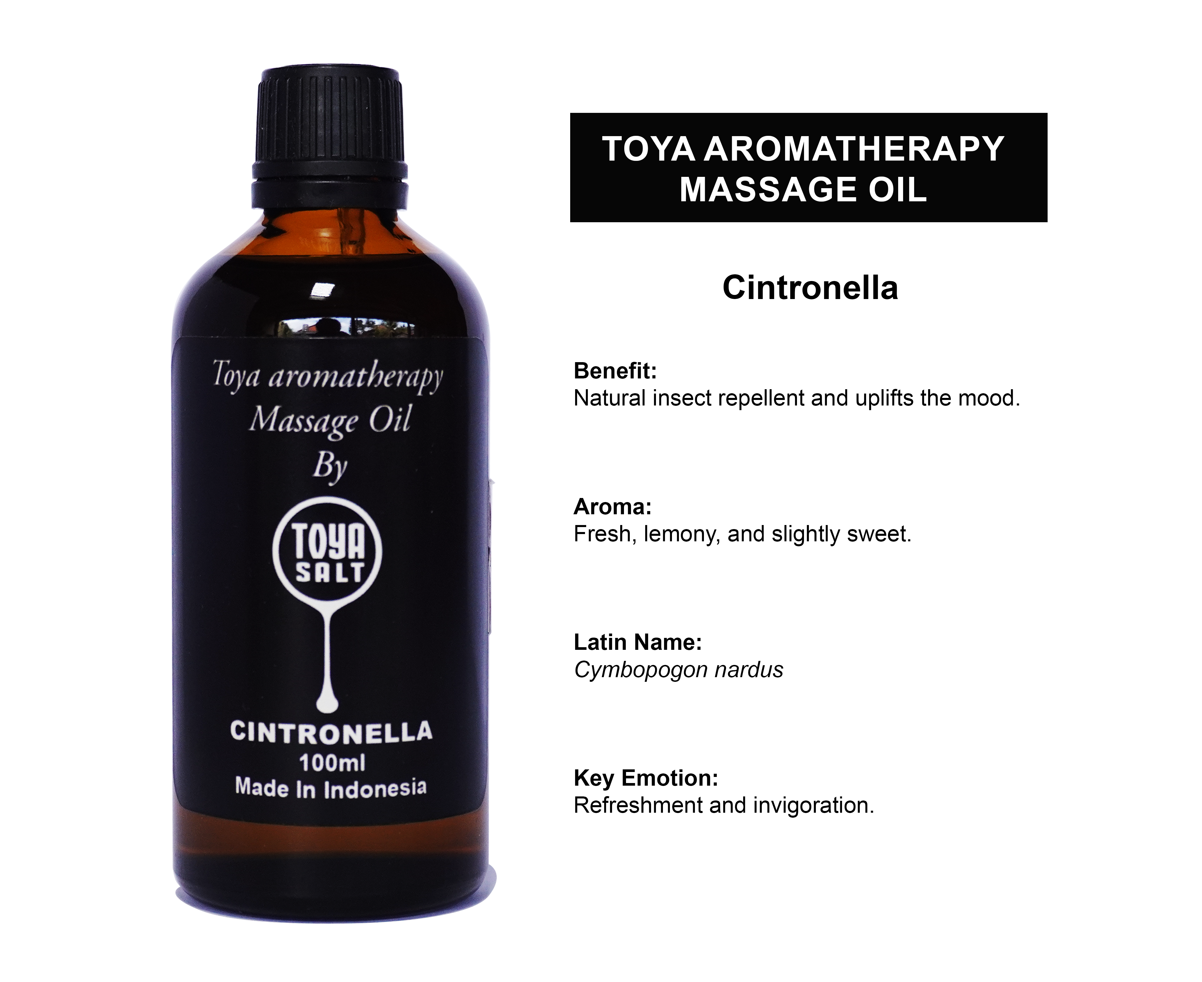 Citronella - Aromatherapy Massage Oil