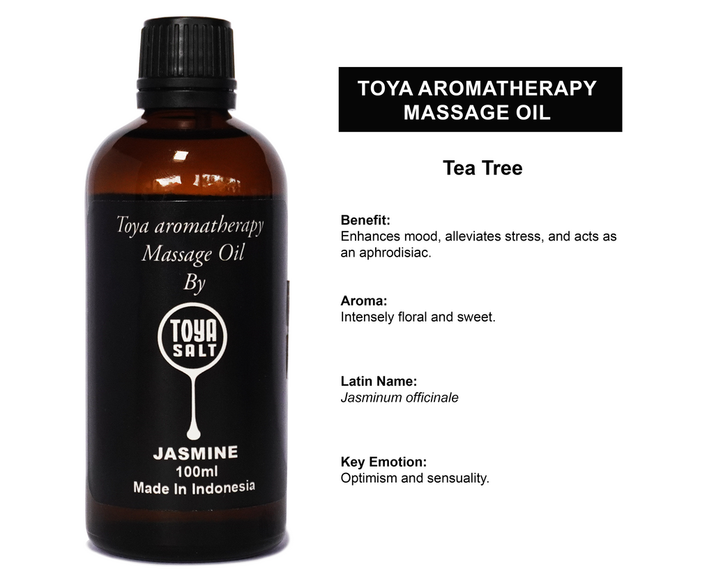 Jasmine - Aromatherapy Massage Oil - Toya Salt