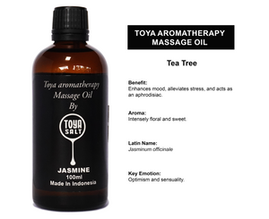 Jasmine - Aromatherapy Massage Oil - Toya Salt