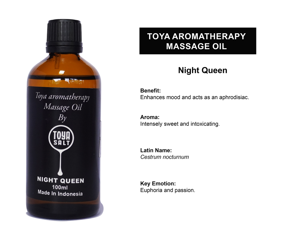 Nightqueen - Aromatherapy Massage Oil - Toya Salt
