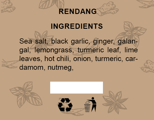 Rendang Spice - Toya Salt