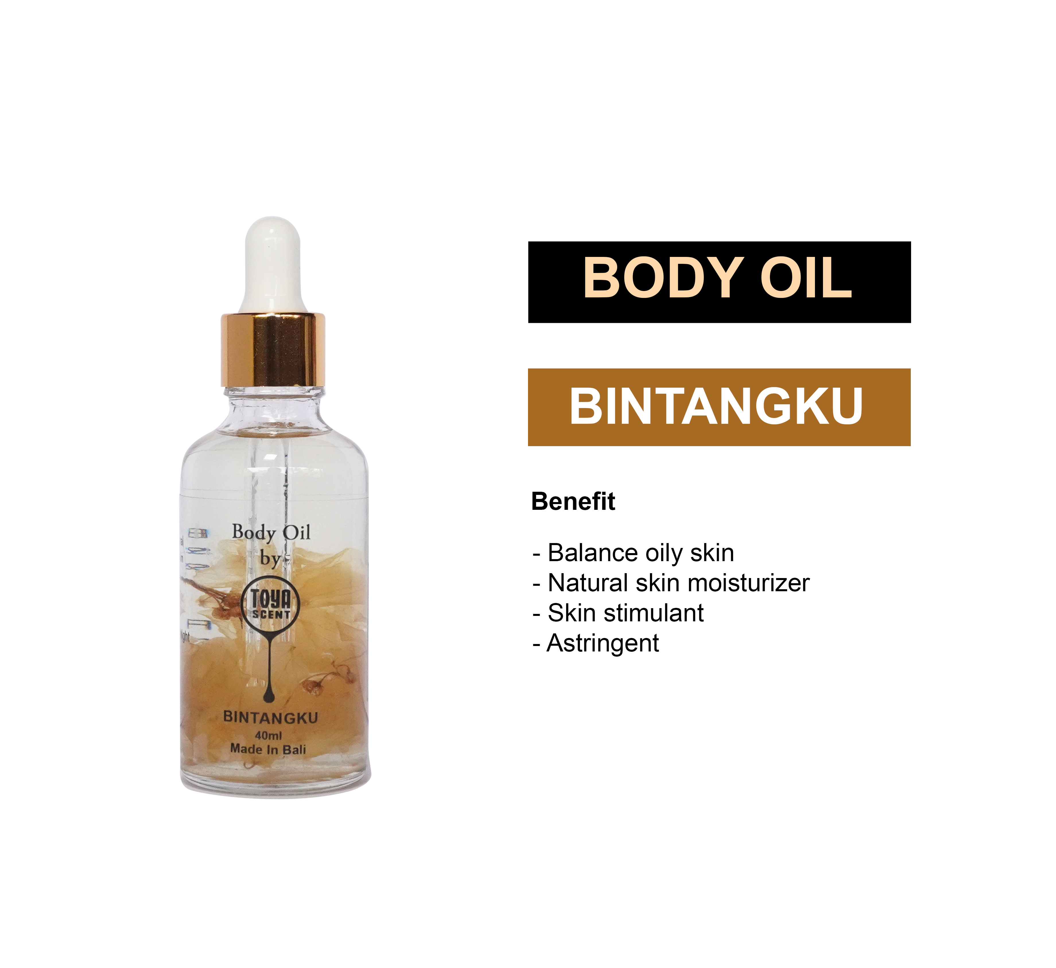 Bintangku Body Oil - Toya Salt