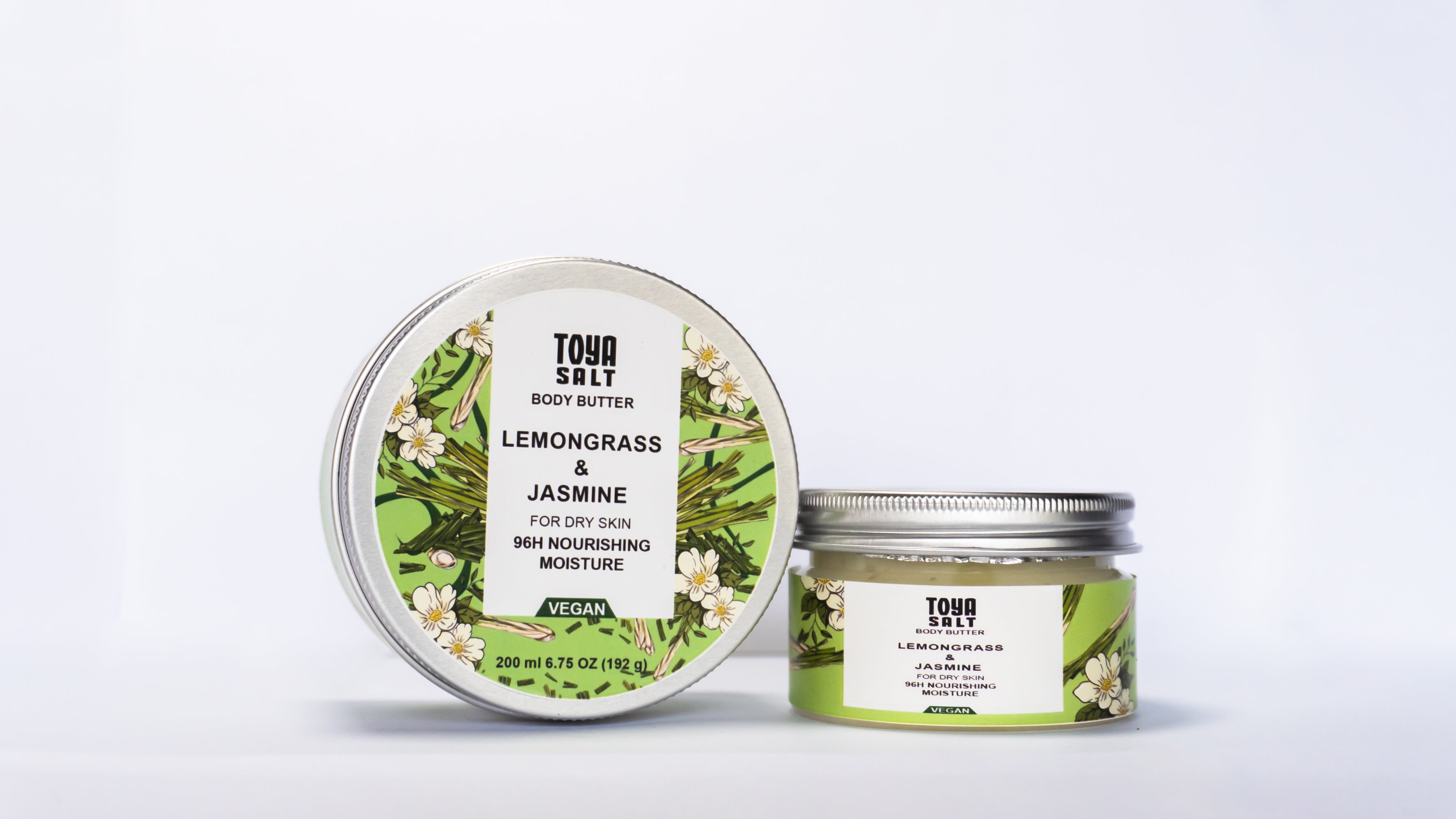 Lemongrass & Jasmine Body Butter - Toya Salt