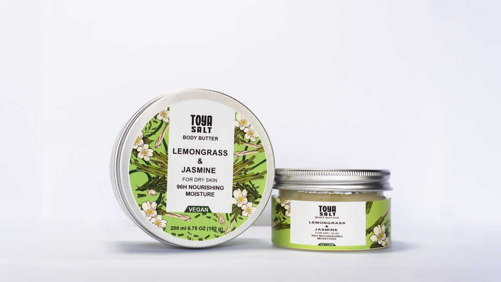 Lemongrass & Jasmine Body Butter - Toya Salt