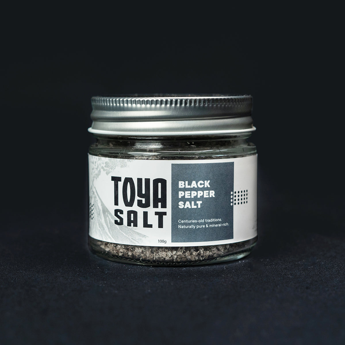 Black Pepper Salt - Toya Salt